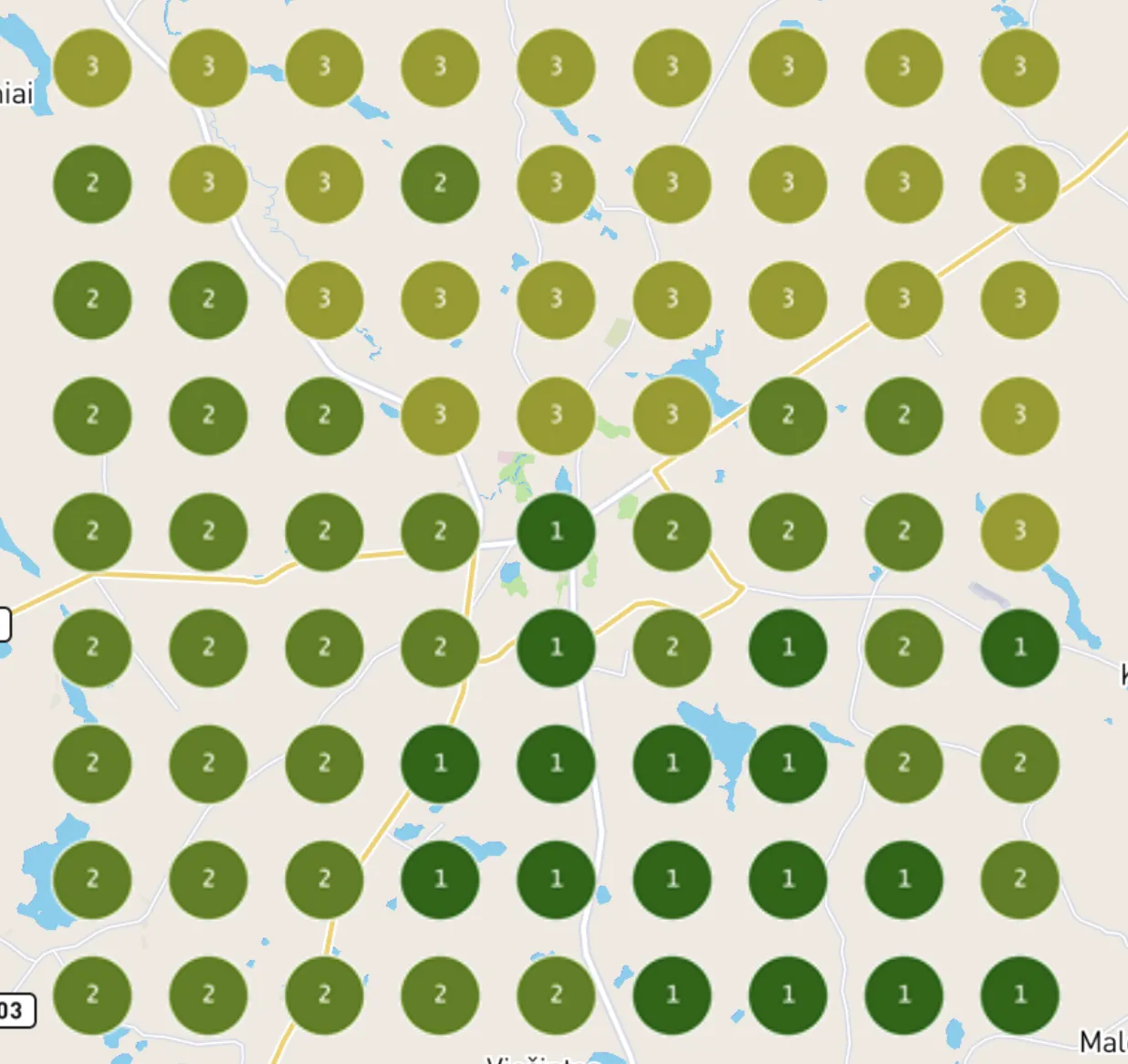 After Local SEO - Clinic DPC Utena achieved #1 position on Google Maps